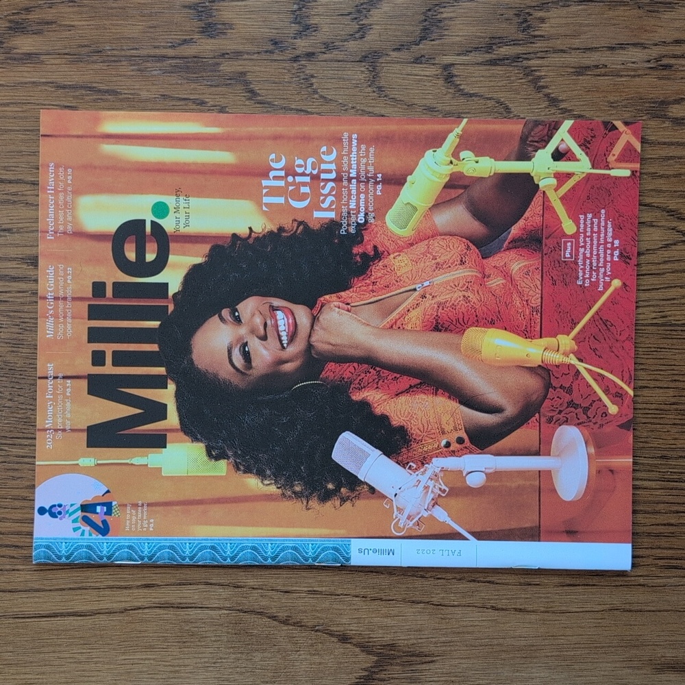 Millie Magazine Fall 2022 The Gig Issue Your Money, Your Life Nicaila Matthews